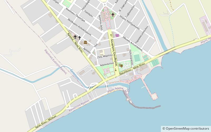 Nea Kios location map