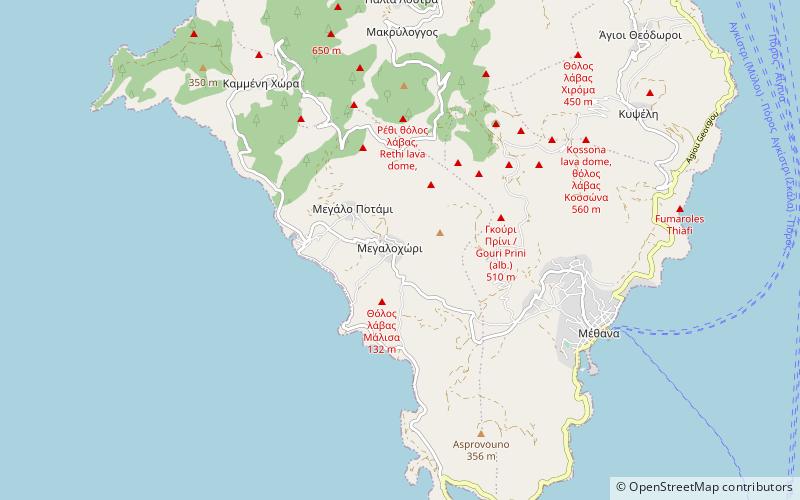 Megalochori location map