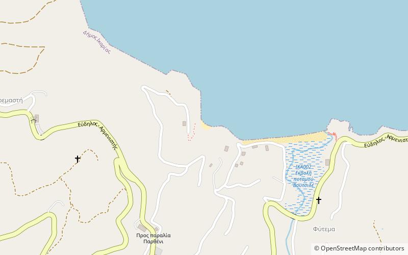 Partheni location map