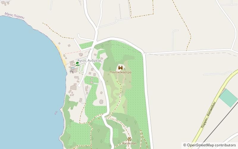 Pontikokastro location map