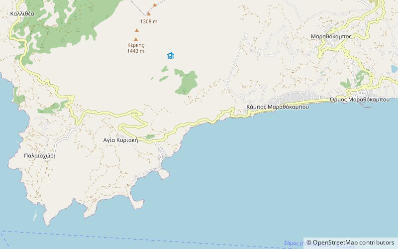 Chrisi Ammos location map