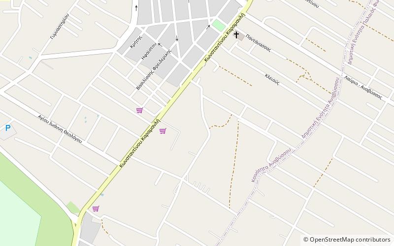 anavyssos location map