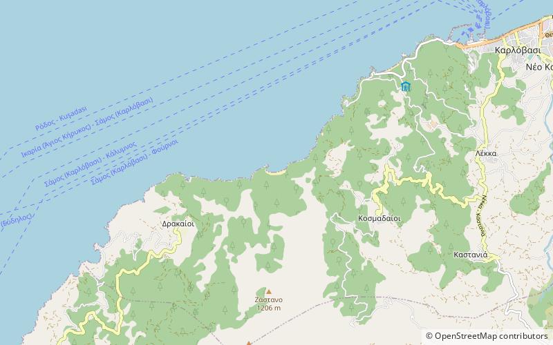 Megalo Seitani location map