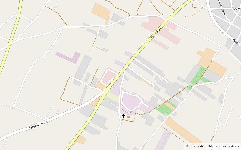 Kalyvia Thorikou location map