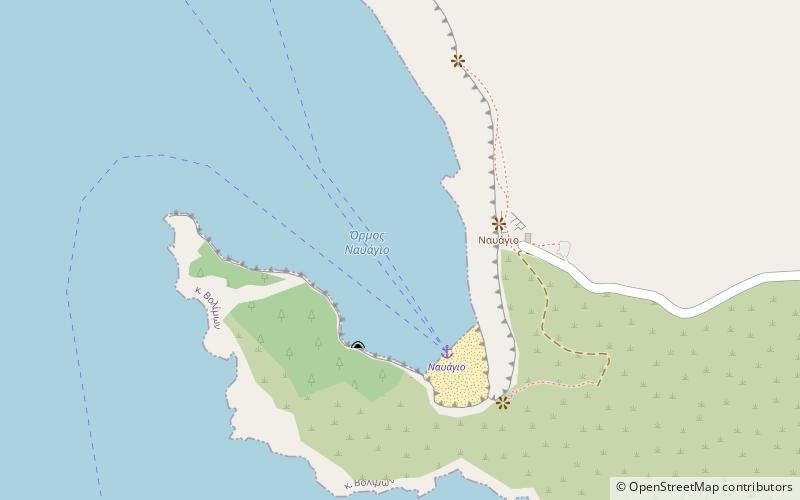 Navagio location map