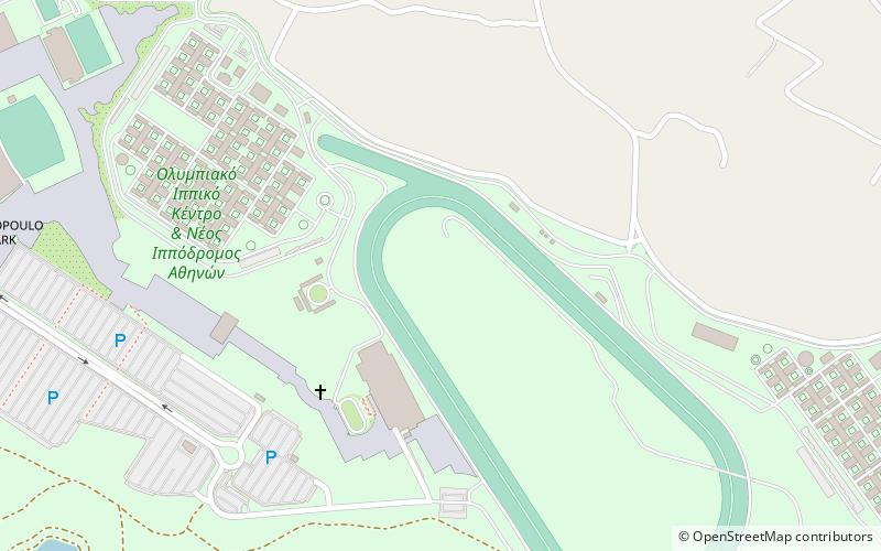 centro olimpico ecuestre markopoulo location map