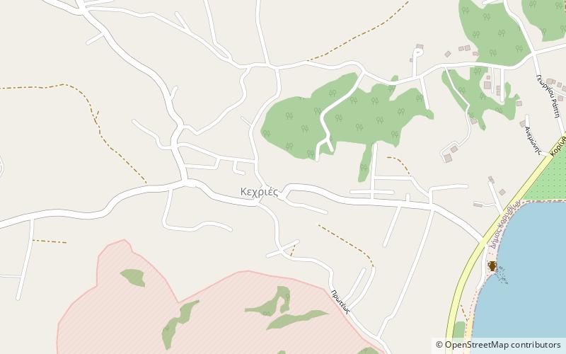 Céncreas location map