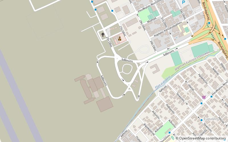 hellenikon metropolitan park vouliagmeni location map
