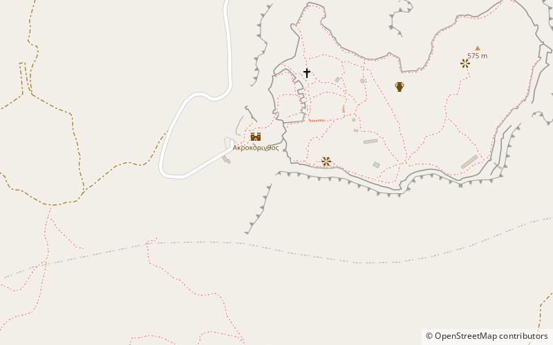 Pirene Fountain location map