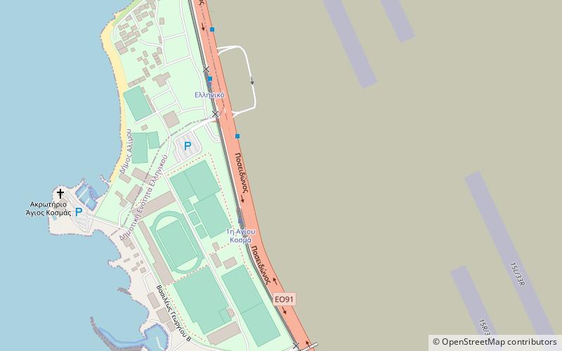 Hellinikon Fencing Hall location map