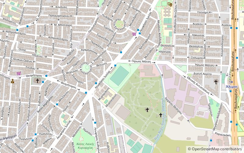 trachones field ateny location map