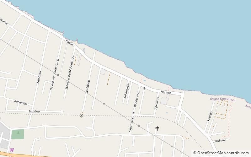 Lechaio location map