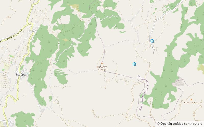 Cilene location map