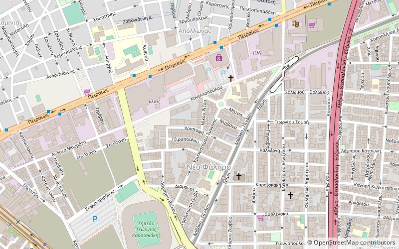 Moschato location map