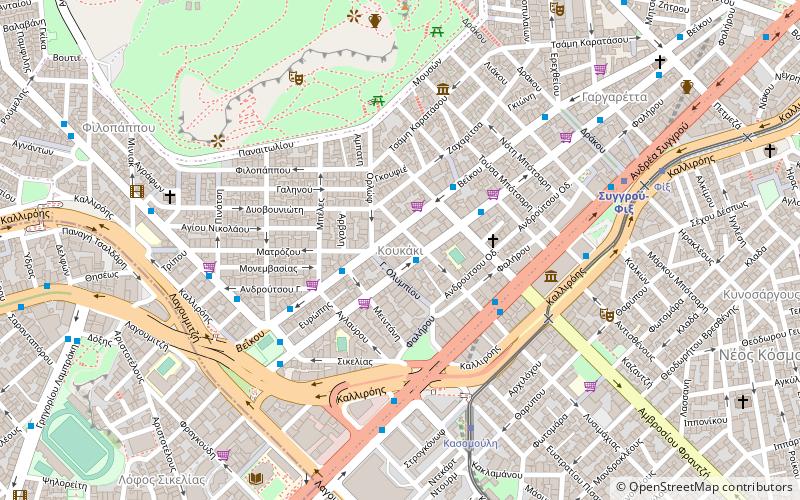 Koukaki location map