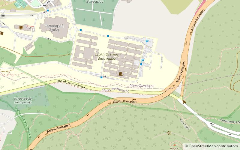 zoological museum of the university of athens ateny location map