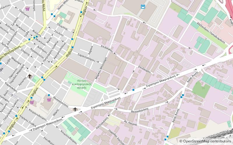 Agios Ioannis Rentis location map