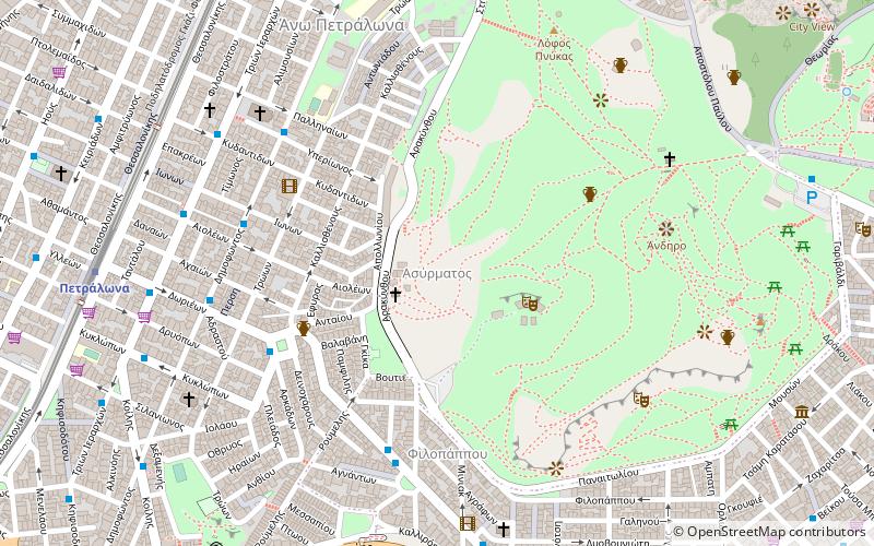 Asyrmatos location map