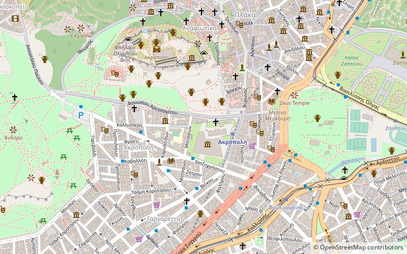 ephebe de critios athenes location map