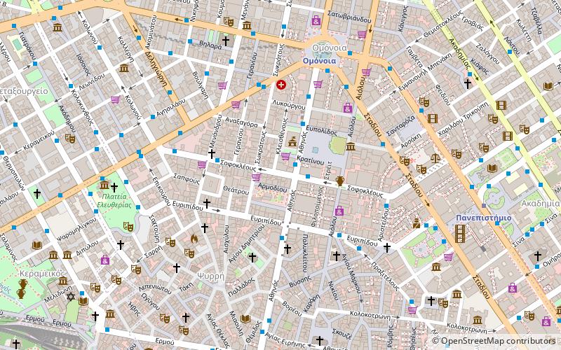 Sofokleous Street location map