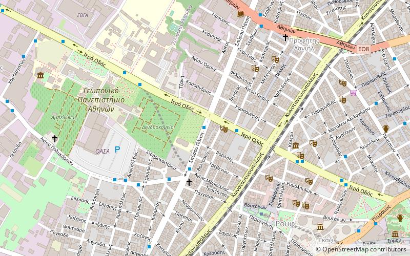 patsi street athens location map
