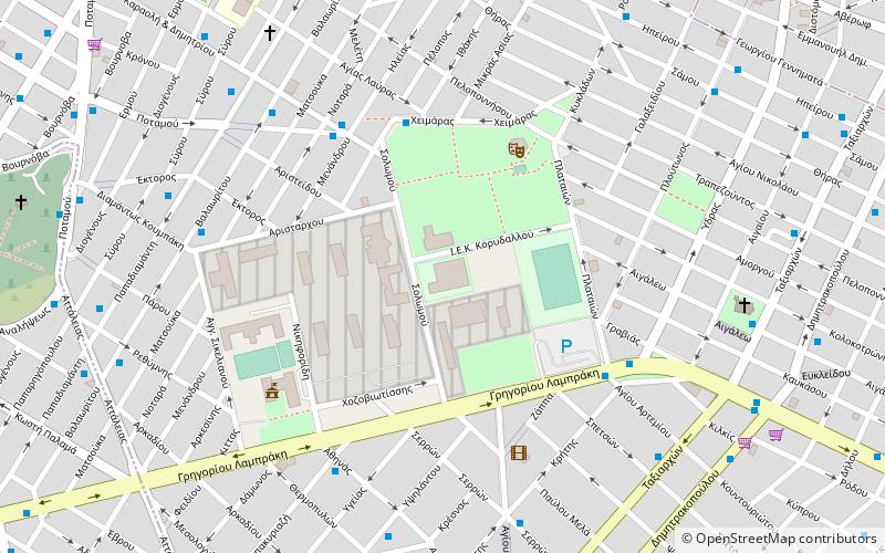 korydallos sports hall pireus location map