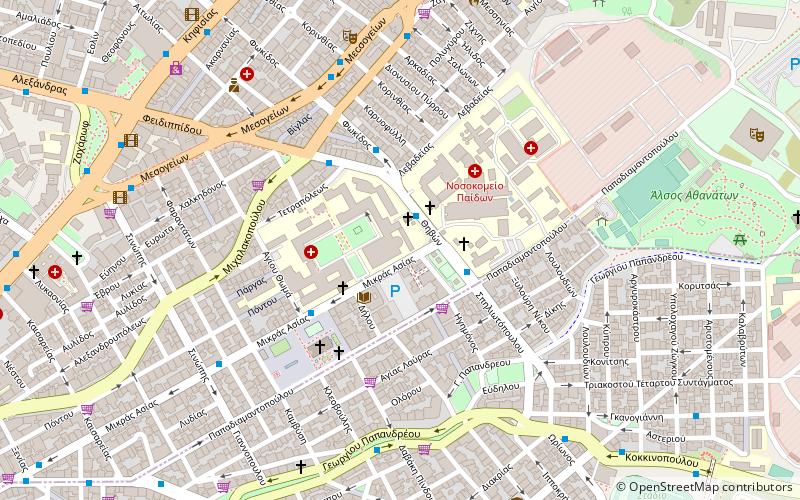 museum of anthropology athen location map