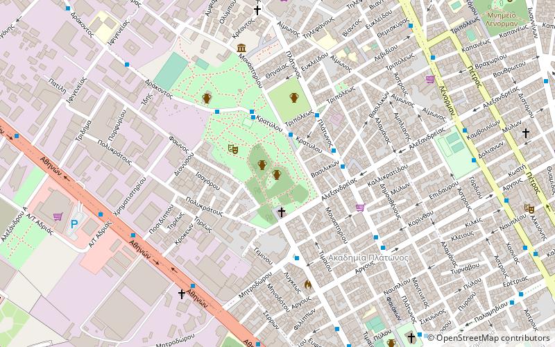 Akademia location map