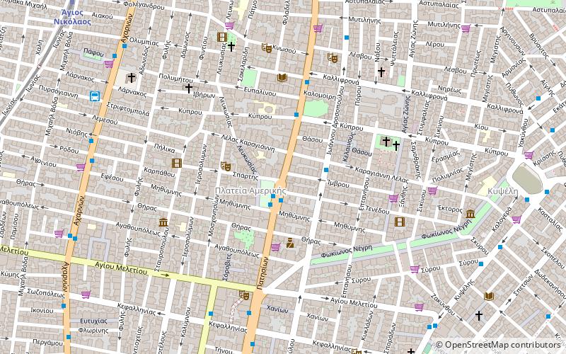 Patission Street location map