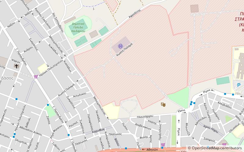 Chaïdári location map