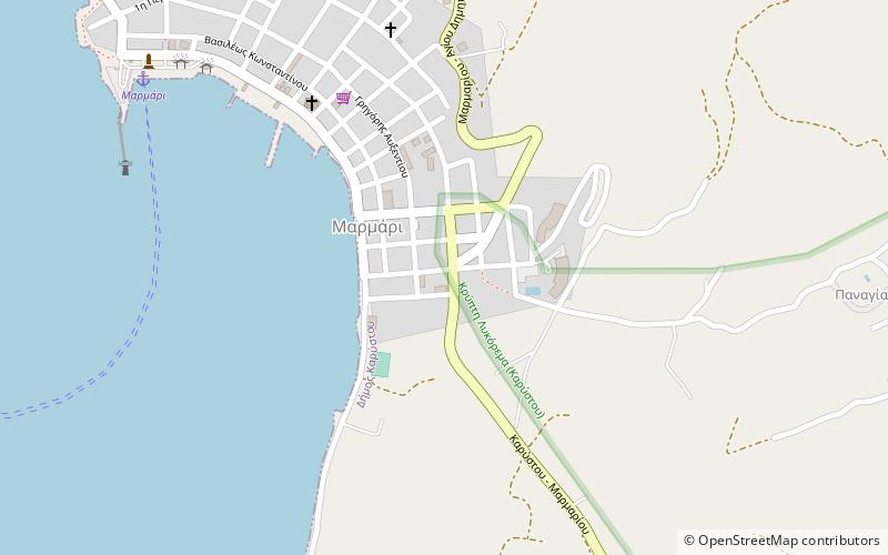 Marmari location map