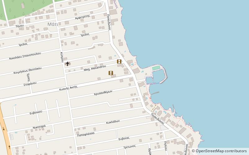 Mati location map