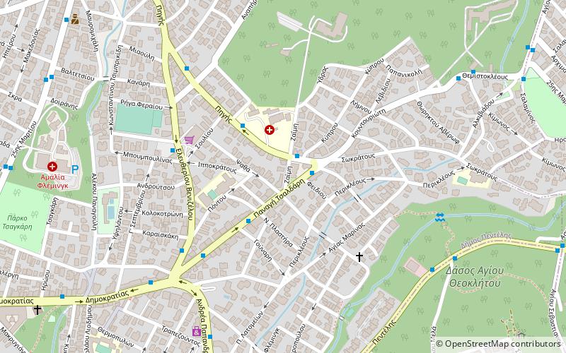 melissia location map