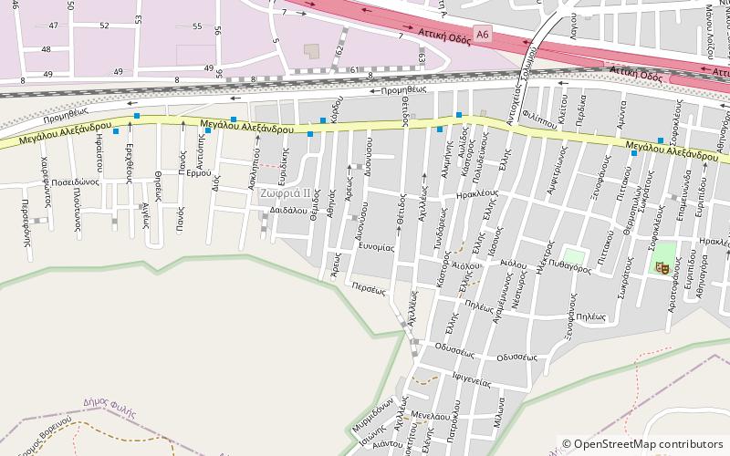 3rd municipal sportshall of ano liosia athenes location map