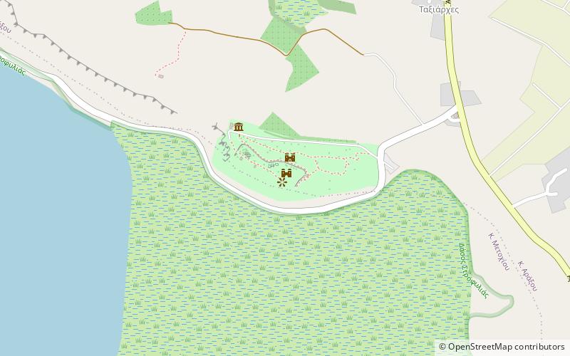Teichos Dymaion location map