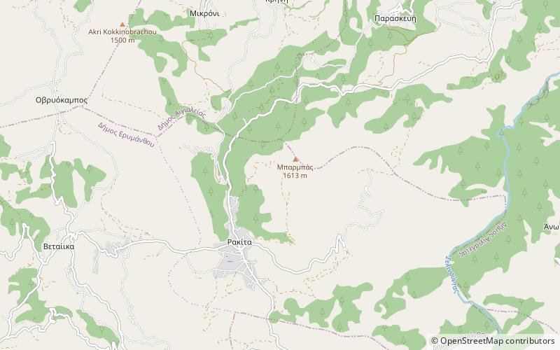 mount barbas location map