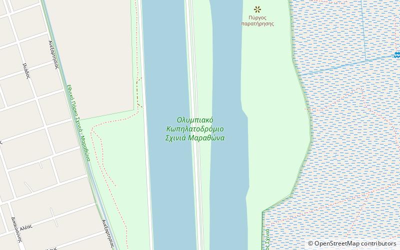 Schinias Olympic Rowing and Canoeing Centre location map