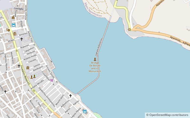 De Bosset Bridge location map
