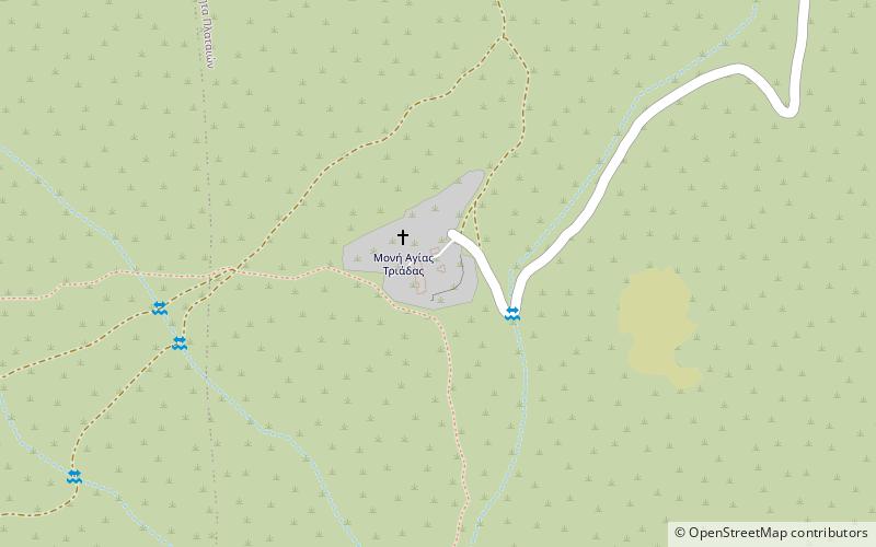 Mone Agias Triadas location map