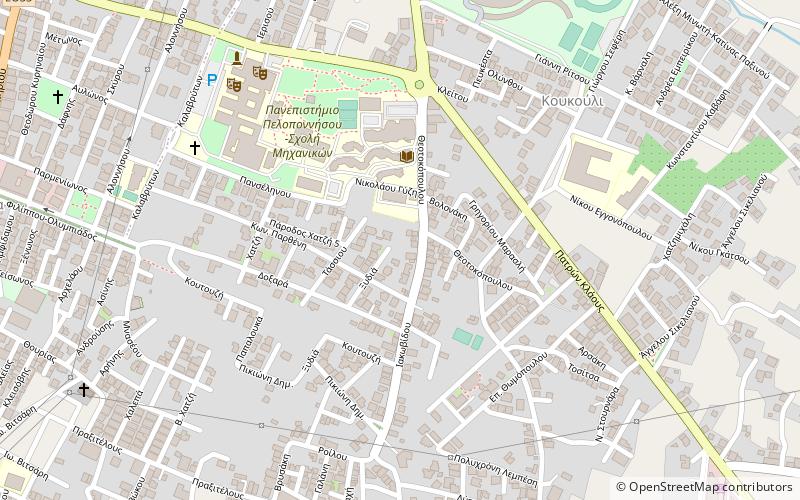 Begoulaki location map