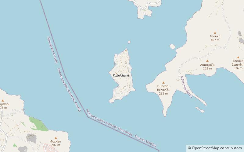 Kavalliani location map
