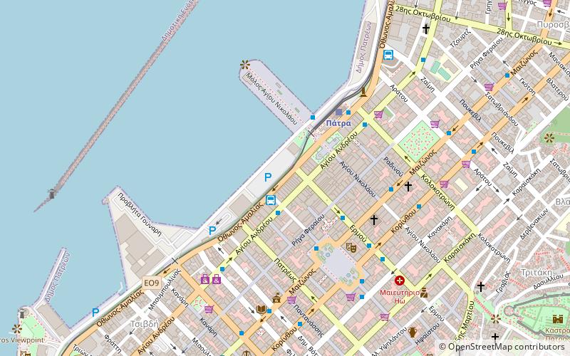 Othonos-Amalias Avenue location map