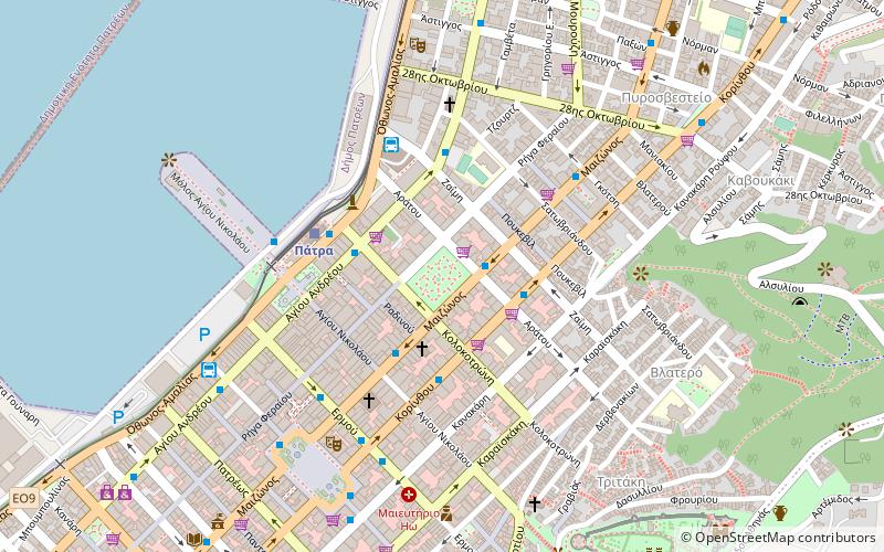 Olgas Square location map