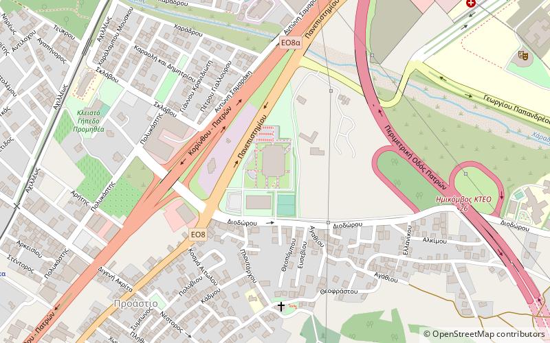 Dimitris Tofalos Arena location map