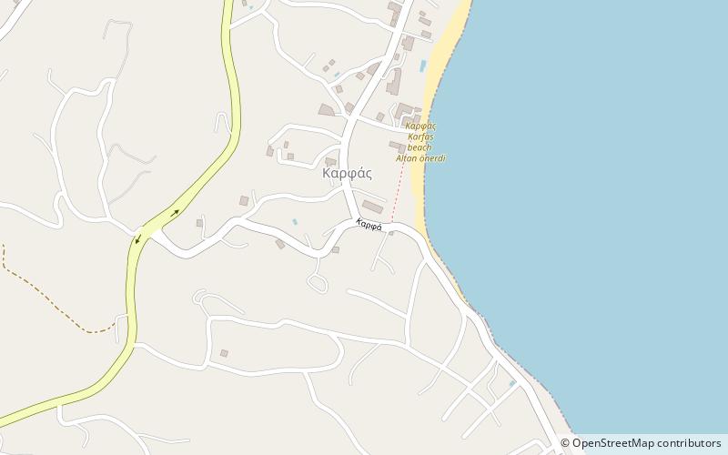 Karfas location map