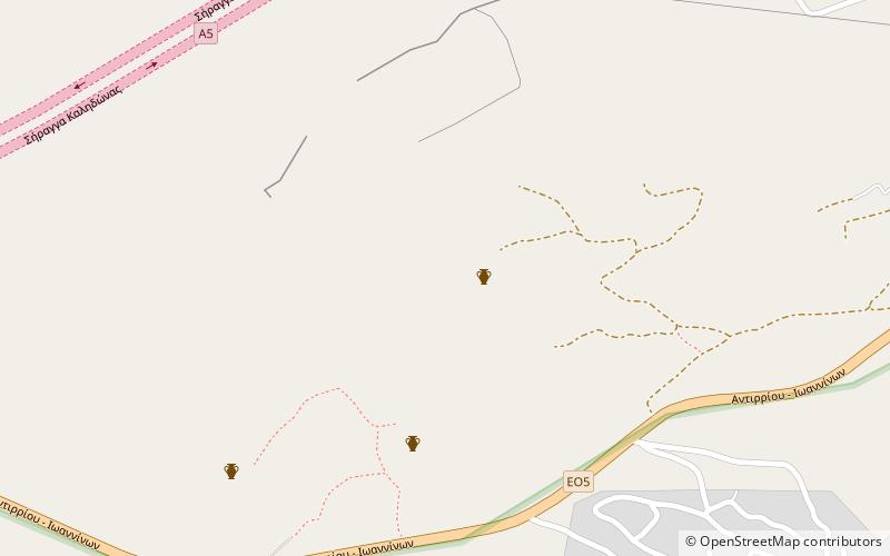 Calydon location map