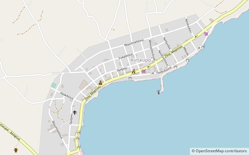 Antíkyra location map