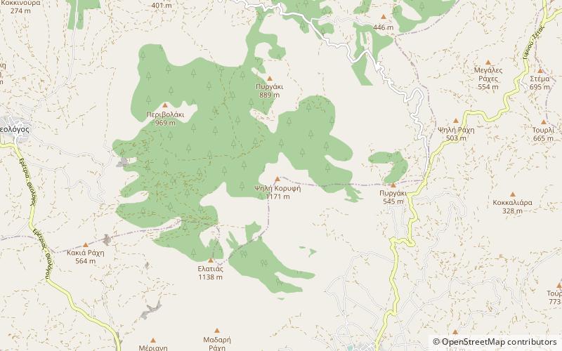mount olympus euboa location map