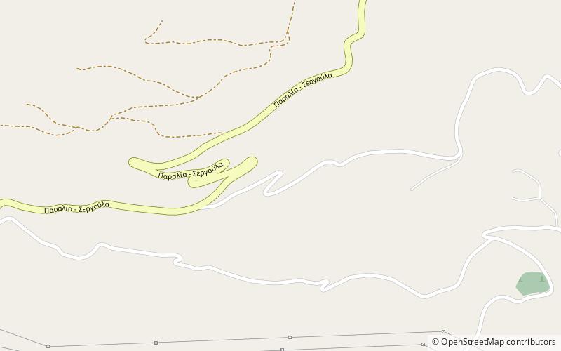 sergoula location map