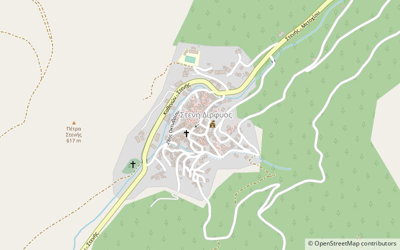 Stení Dírfyos location map